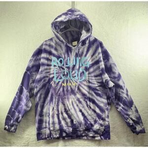 Rolling Loud Miami Headliners Tie Dye Hoodie Mens XL Dream Makers